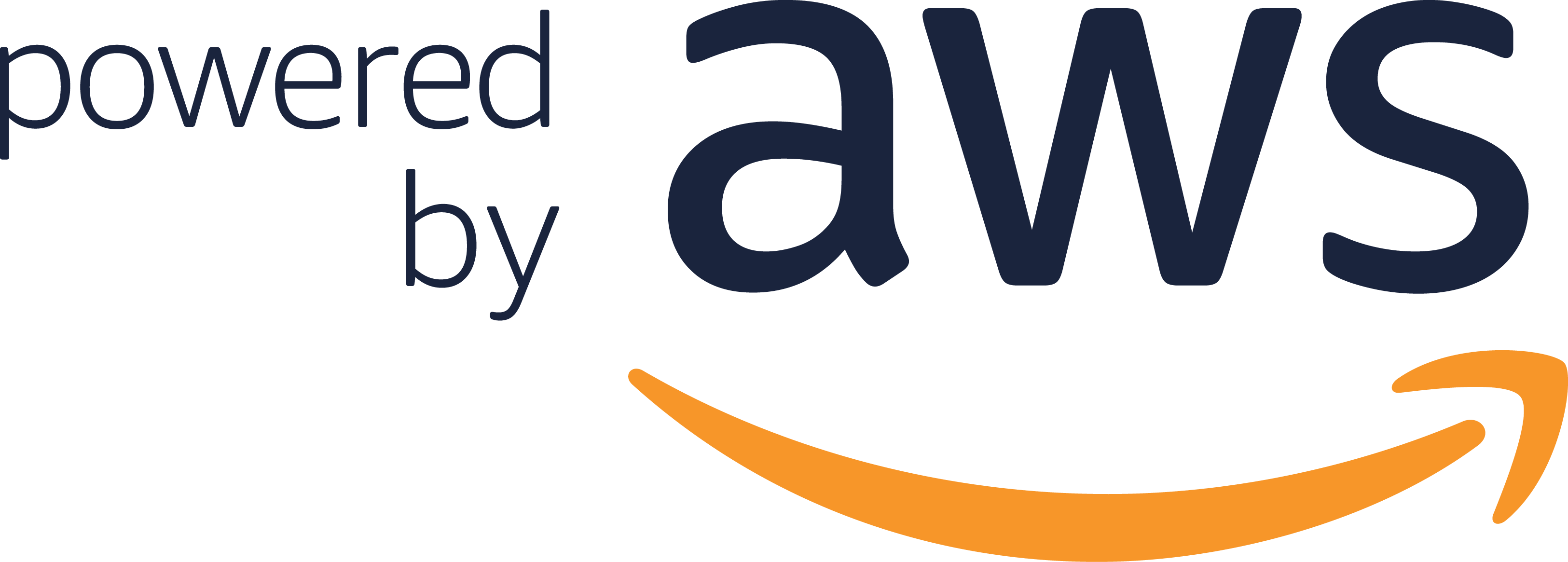 Powered by Amazon Web Services